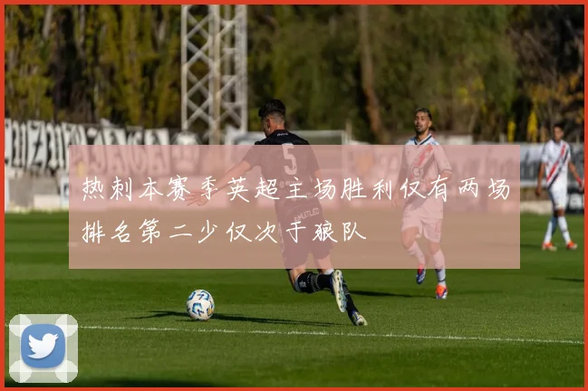 热刺本赛季英超主场胜利仅有两场排名第二少仅次于狼队